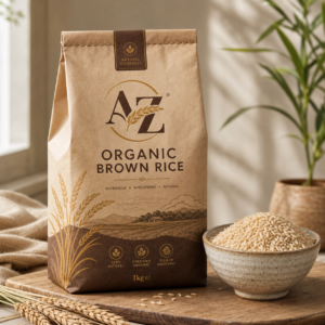 Organic Brown Rice 1Kg